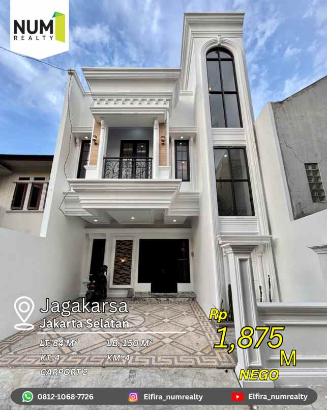 dijual rumah jagakarsa jakarta selatan