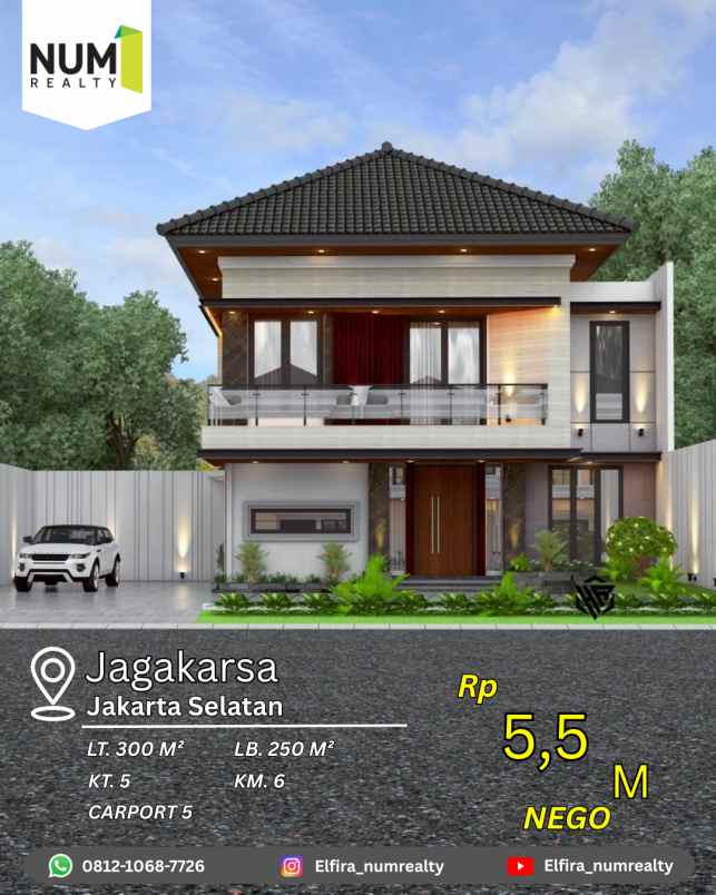 dijual rumah jagakarsa jakarta selatan