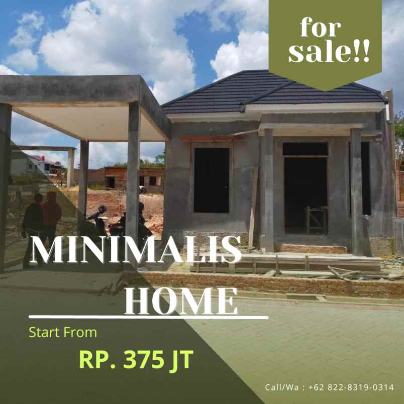 dijual rumah jalan delima pekanbaru