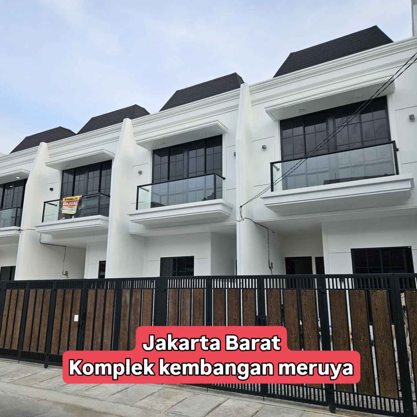 dijual rumah jalan kembangan meruya