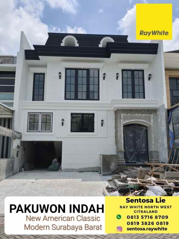 dijual rumah jalan pakuwon indah