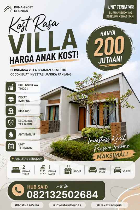dijual rumah jalan raya telang timur