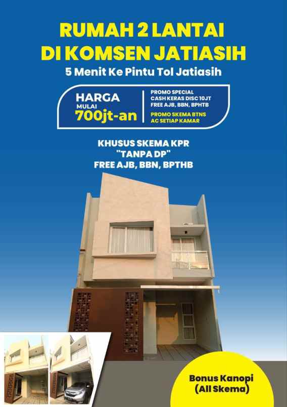 dijual rumah jatiasih bekasi