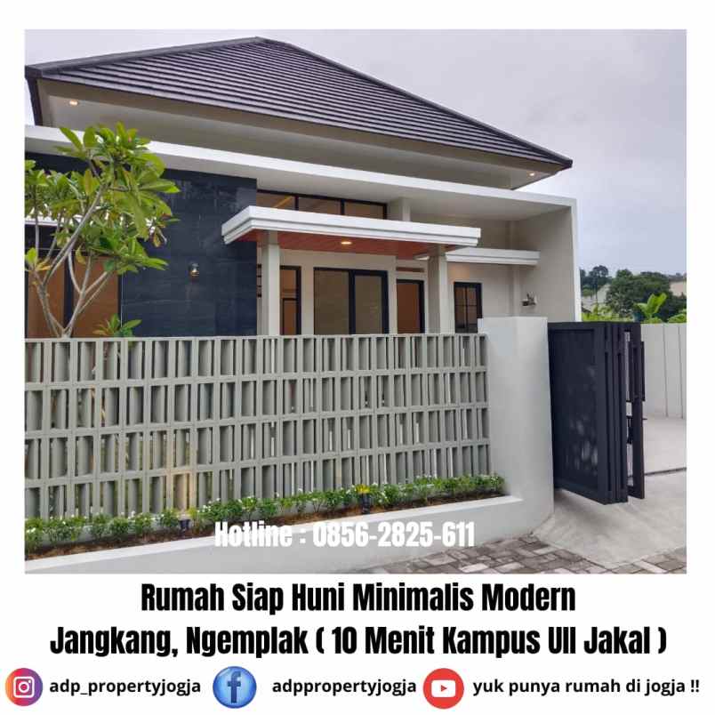 dijual rumah jl besi jangkang ngemplak