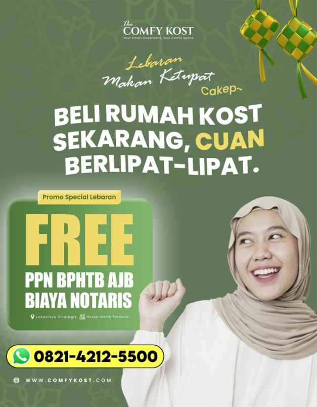 dijual rumah jl chili joyogrand blok