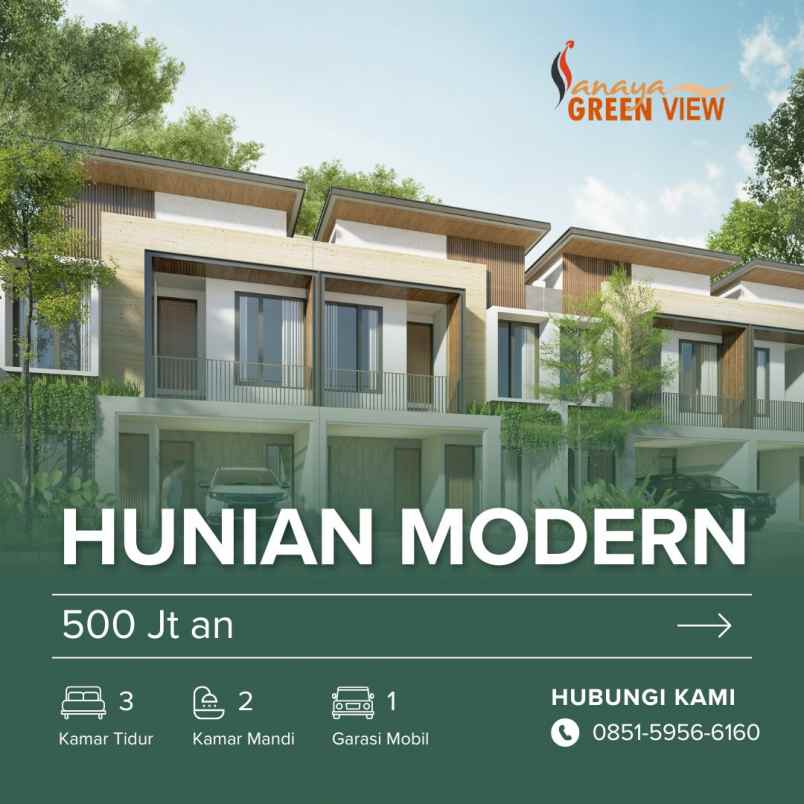 dijual rumah jl niken gandini