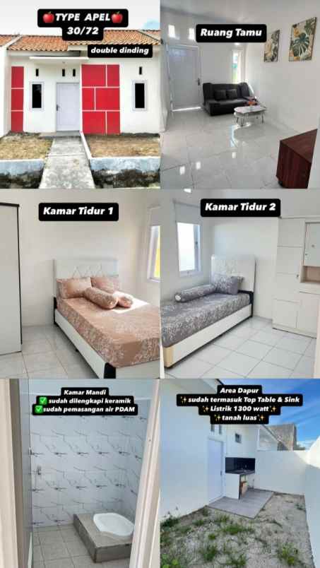 dijual rumah jl warung jaud kaligandu