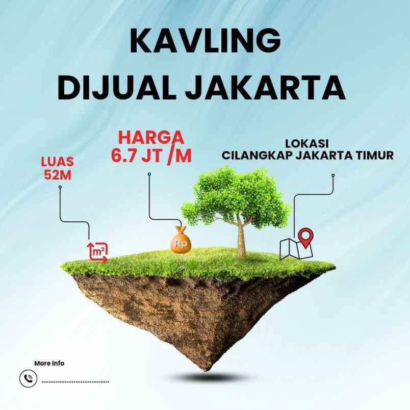 dijual rumah jln raya cilangkap baru