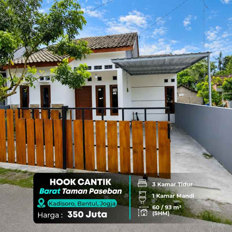 dijual rumah kadi soro