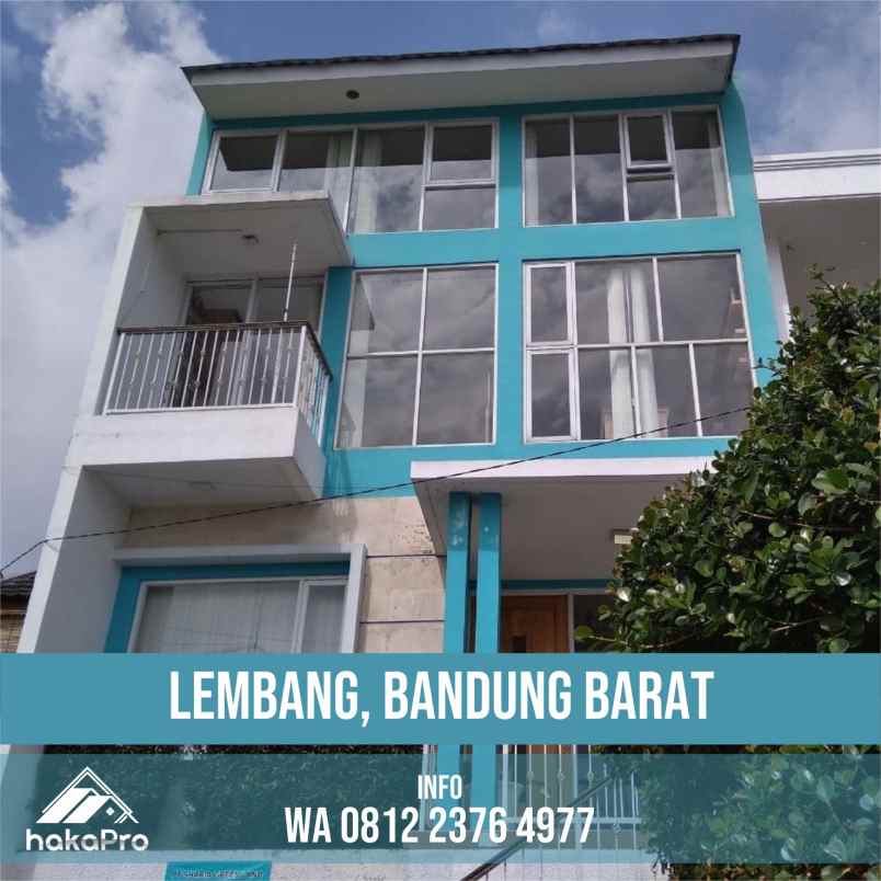 dijual rumah lembang bandung barat