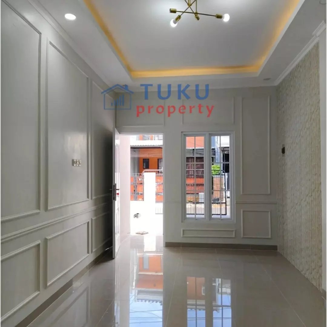 dijual rumah mezzanine griya loka bsd