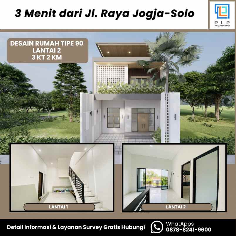 dijual rumah ngajeg tirtomartani