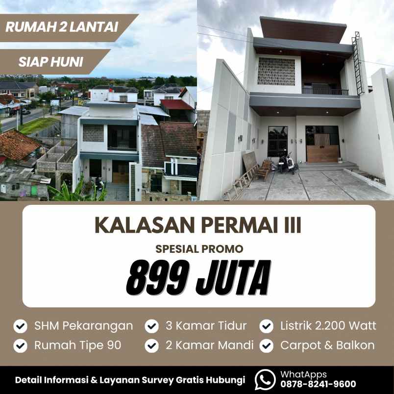 dijual rumah ngajeg tirtomartani