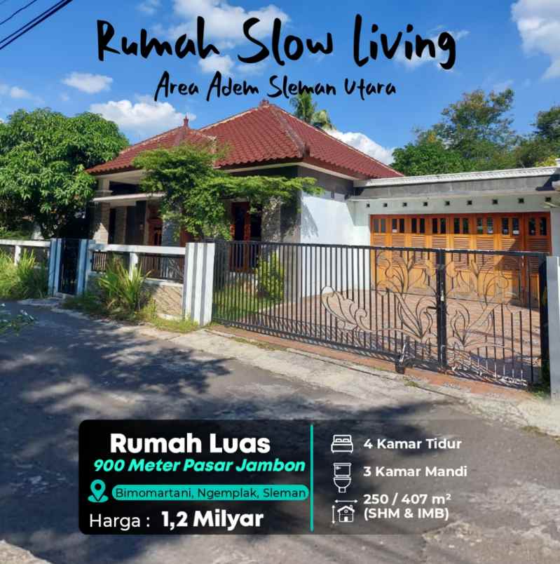 dijual rumah ngemplak