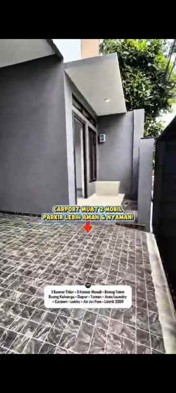 dijual rumah perumahan vip villa indah