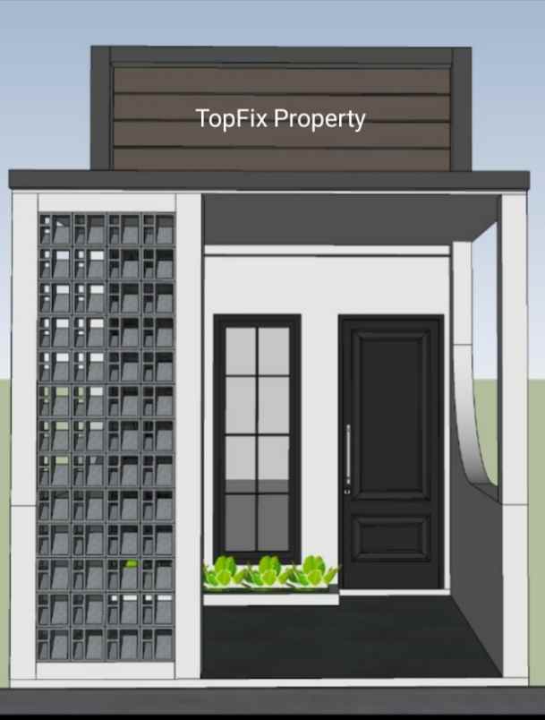 dijual rumah petakan baru meruyung limo depok