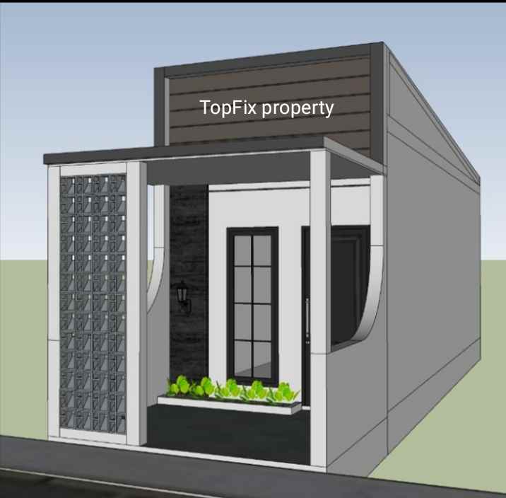 dijual rumah petakan baru meruyung limo depok