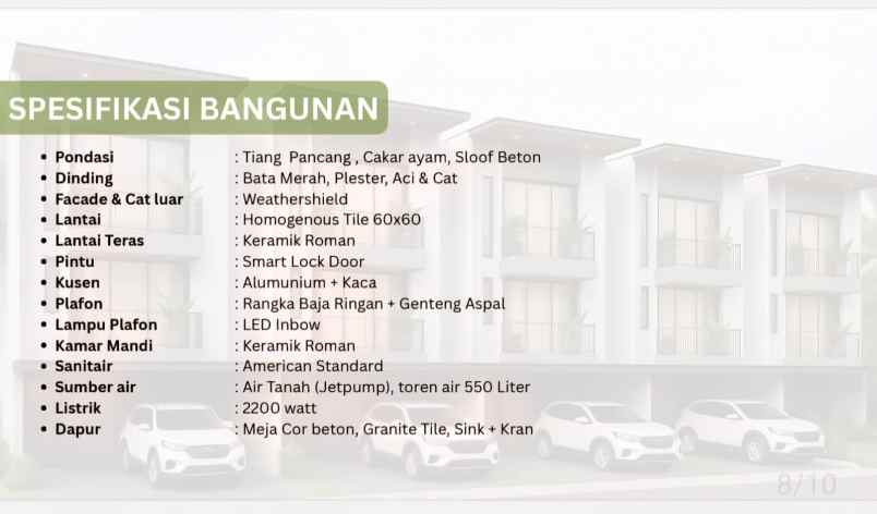 dijual rumah pondok kelapa jakarta timur