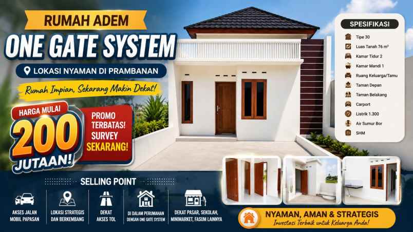 dijual rumah rumah d sasmaya bendan