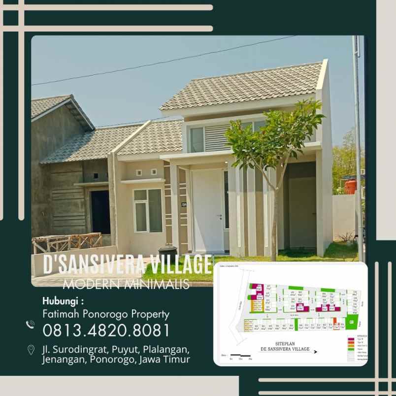 dijual rumah surodingrat puyut