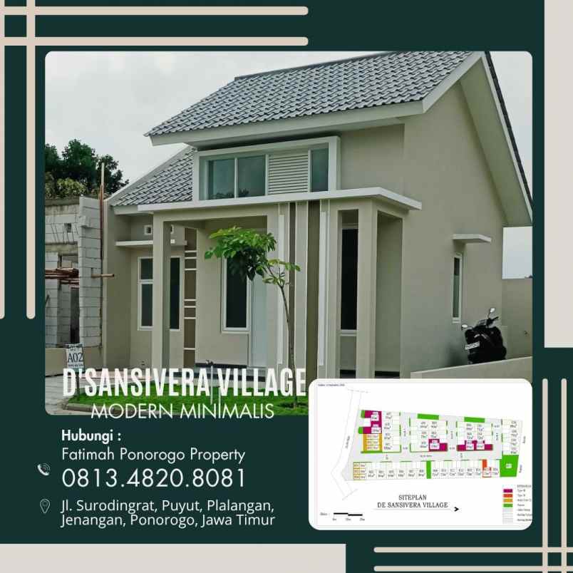 dijual rumah surodingrat puyut