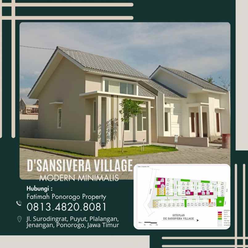 dijual rumah surodingrat puyut