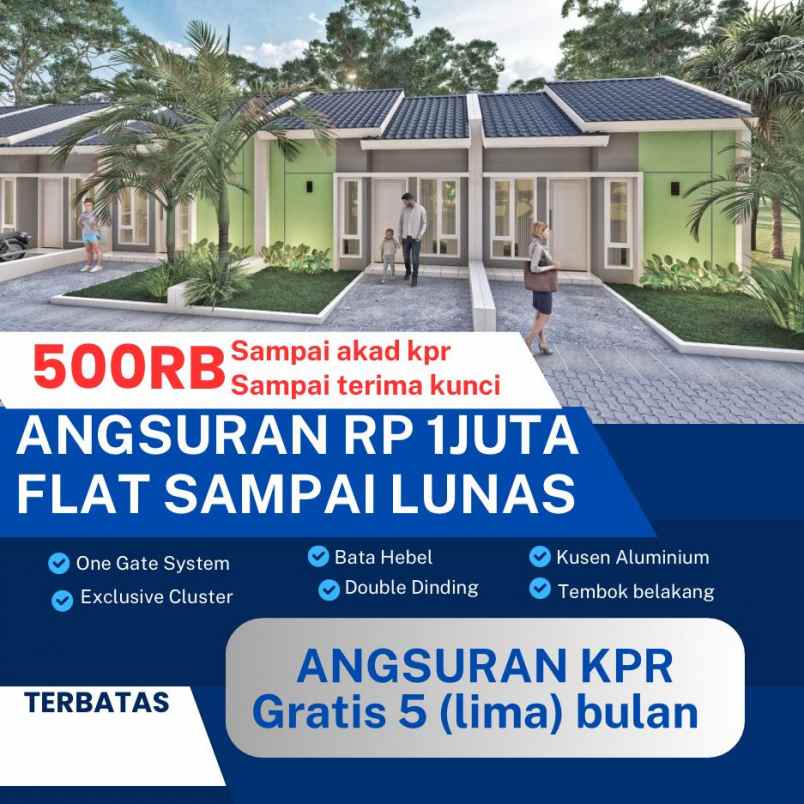 dijual rumah tambun