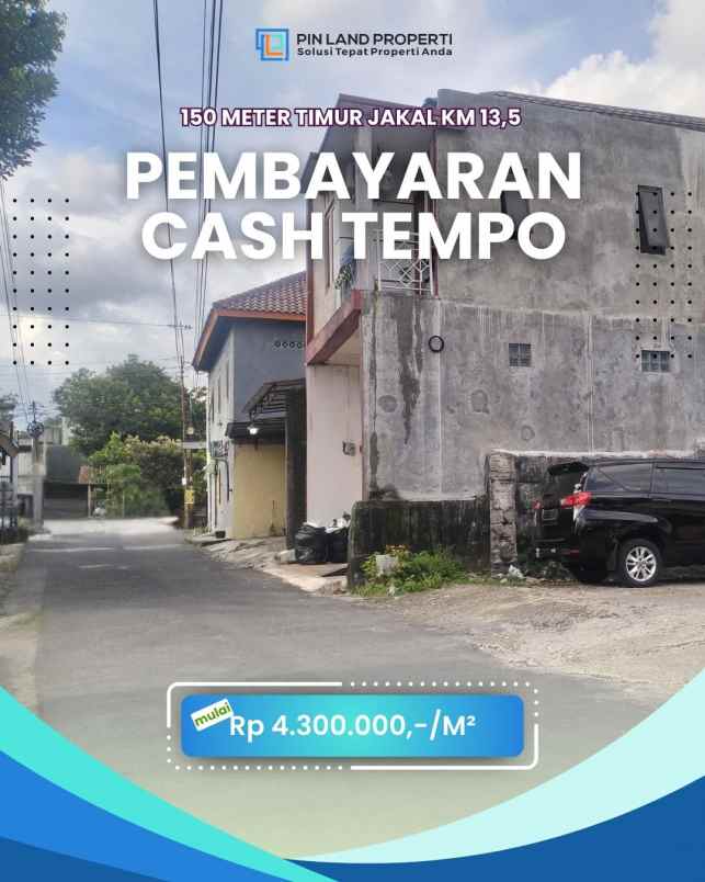 dijual tanah besi 100 meter timur spbu