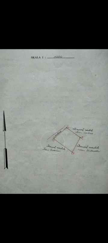 dijual tanah br batugaing ds beraban