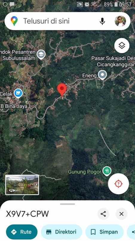 dijual tanah cicangkang girang