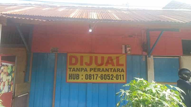 dijual tanah dan bangunan di cikaret cianjur