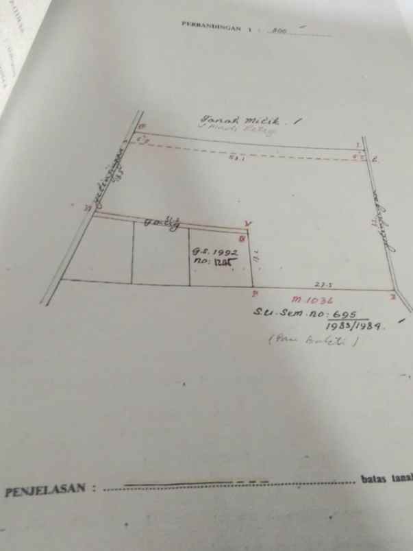 dijual tanah gatsu tengah
