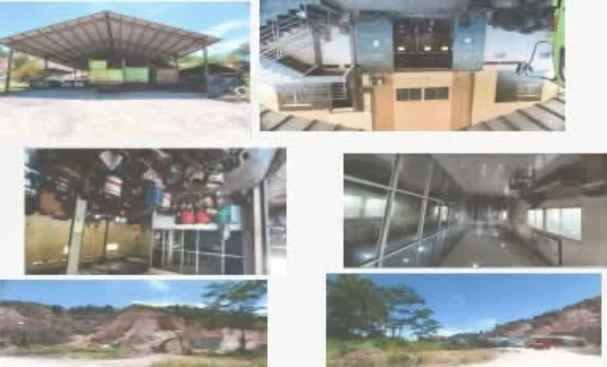 dijual tanah gudang luas kondisi kosong siap pakai