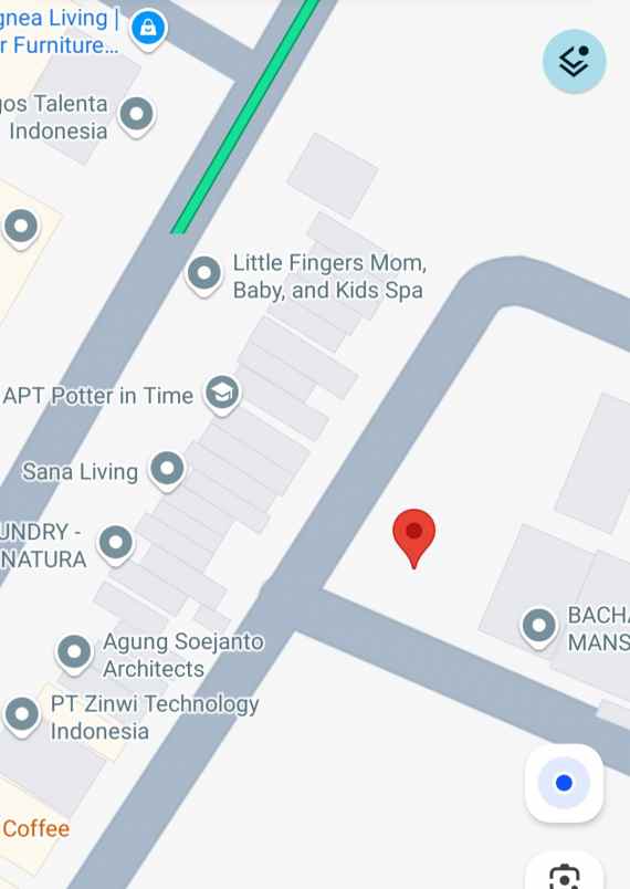 dijual tanah jalan graha natura