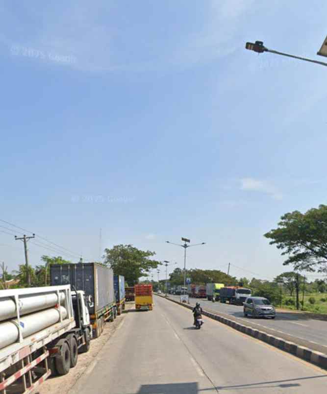 dijual tanah jalan pantura subang