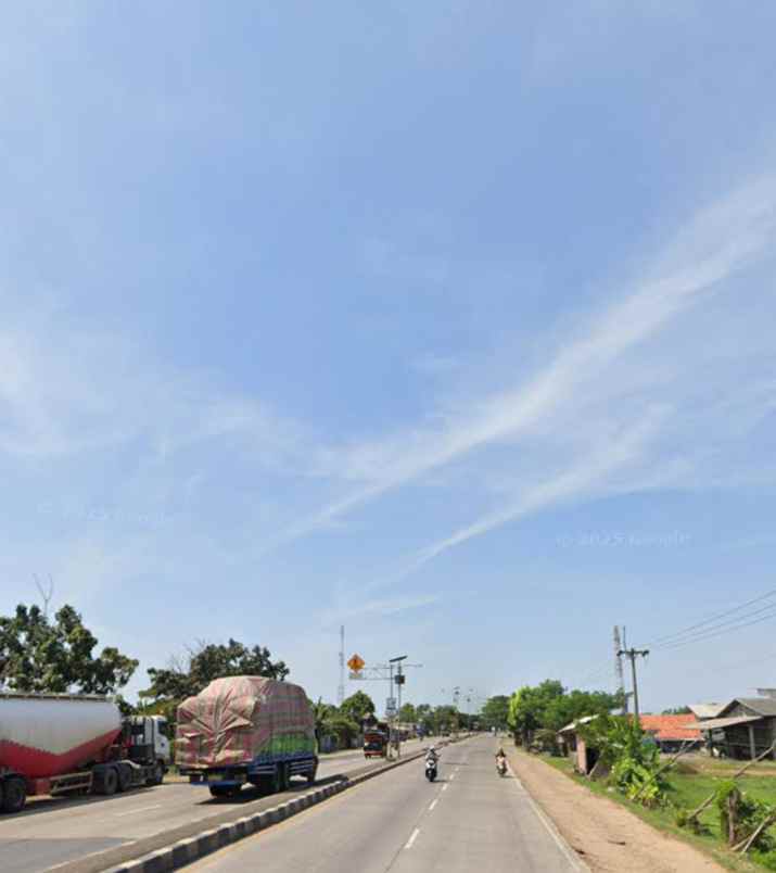 dijual tanah jalan pantura subang