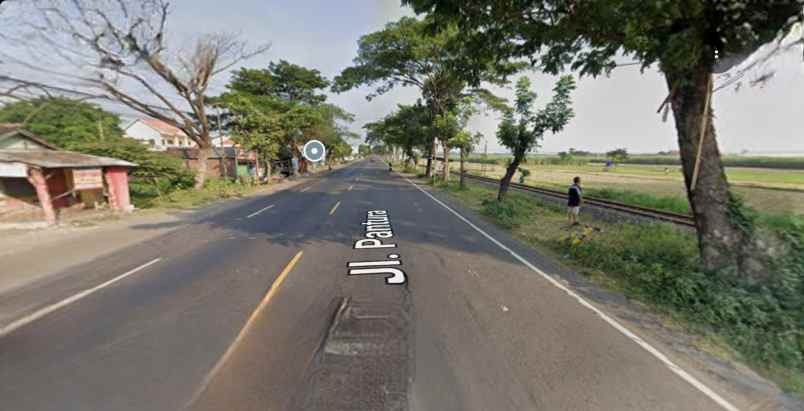 dijual tanah jalan raya banjarsari