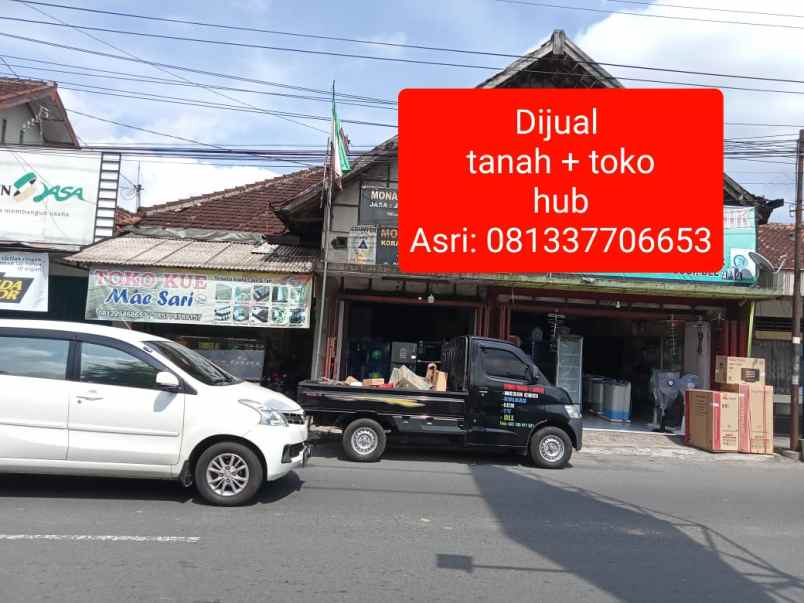 dijual tanah jalan utama godean