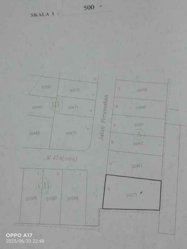 dijual tanah jl abdul wahab