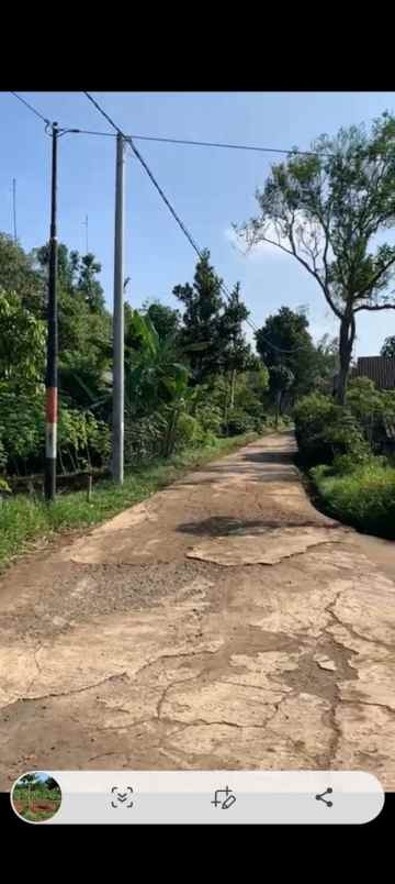 dijual tanah jl boma
