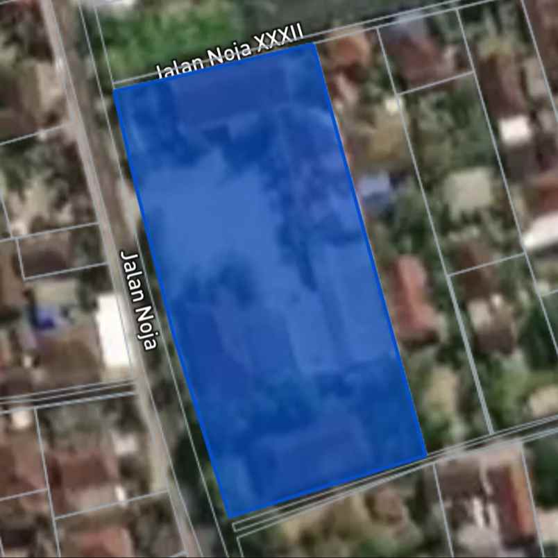 dijual tanah jl noja gatsu timur