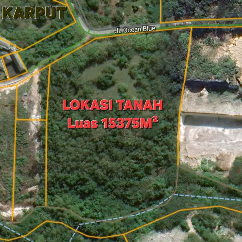 dijual tanah jl ocean blue