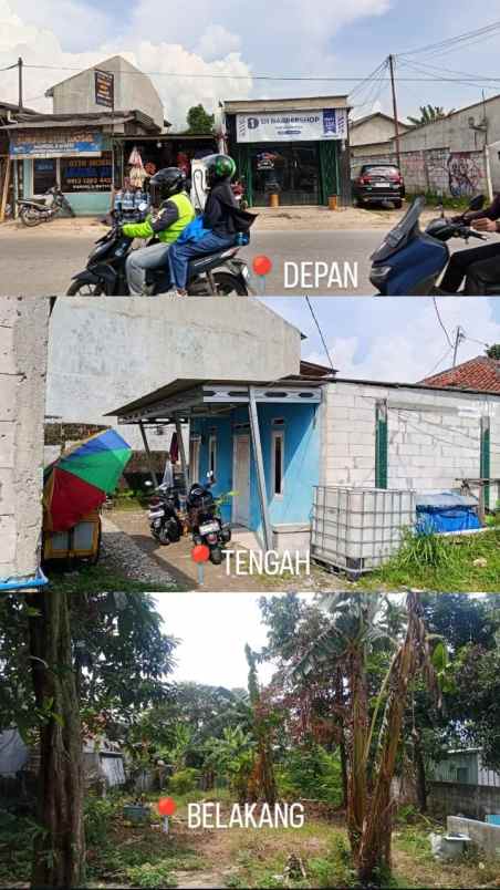 dijual tanah jl raya puspitek muncul