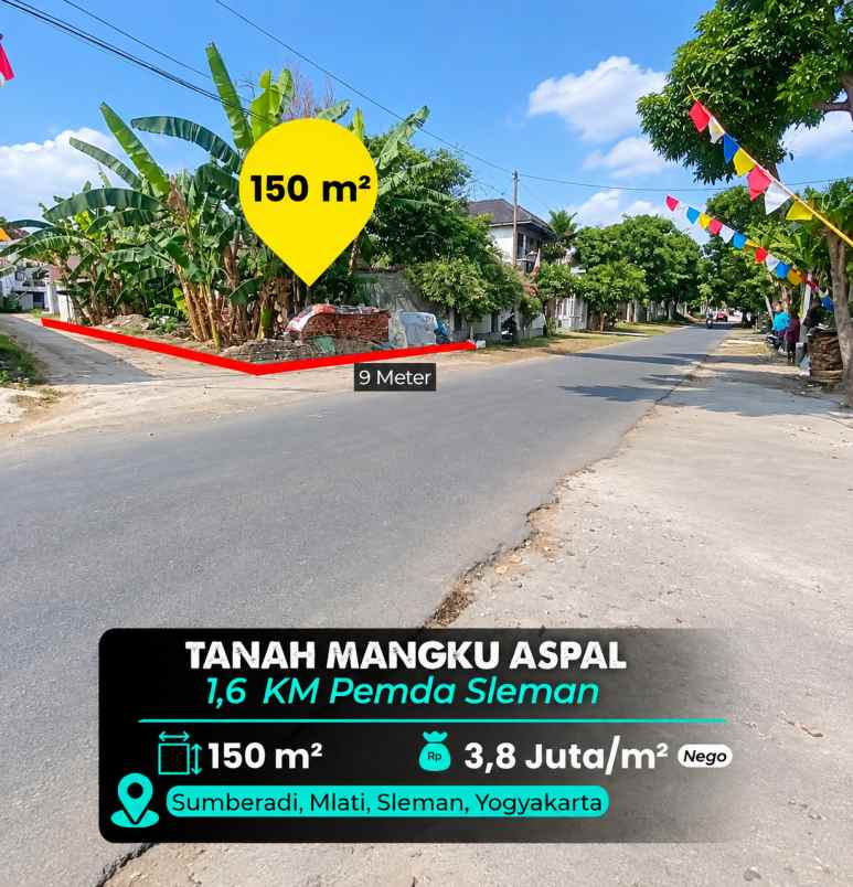 dijual tanah mlati