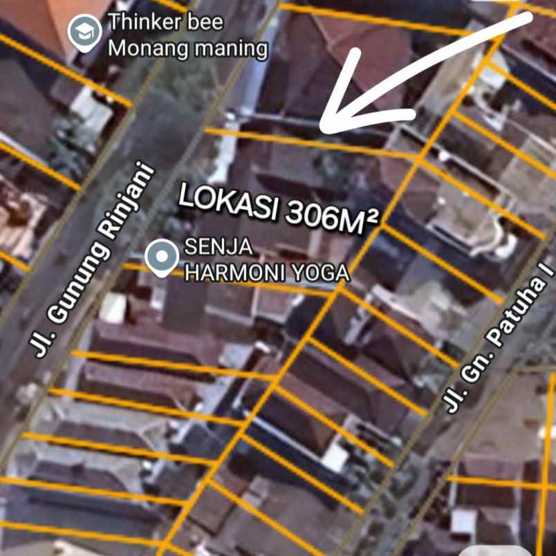 dijual tanah monang maning