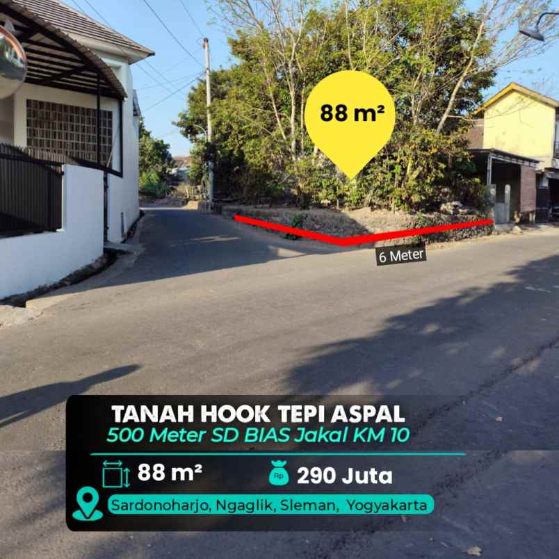 dijual tanah ngaglik