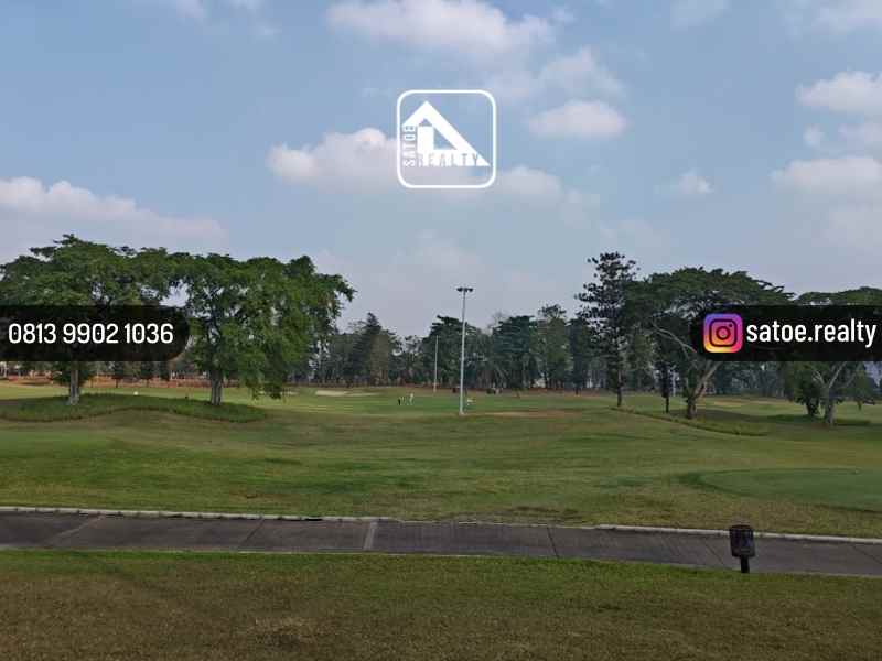 dijual tanah paramount hill golf gading