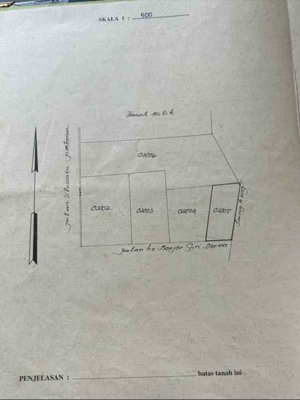 dijual tanah patung gwk