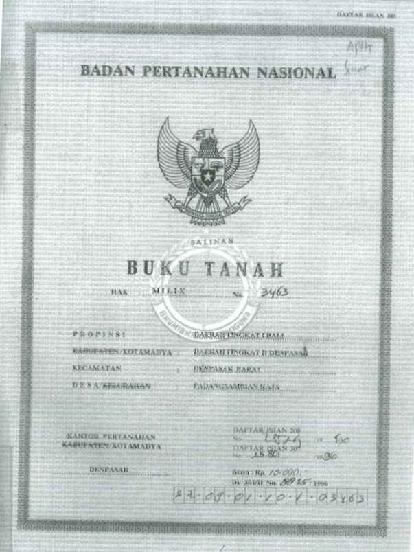 dijual tanah penamparan padangsambian kaja