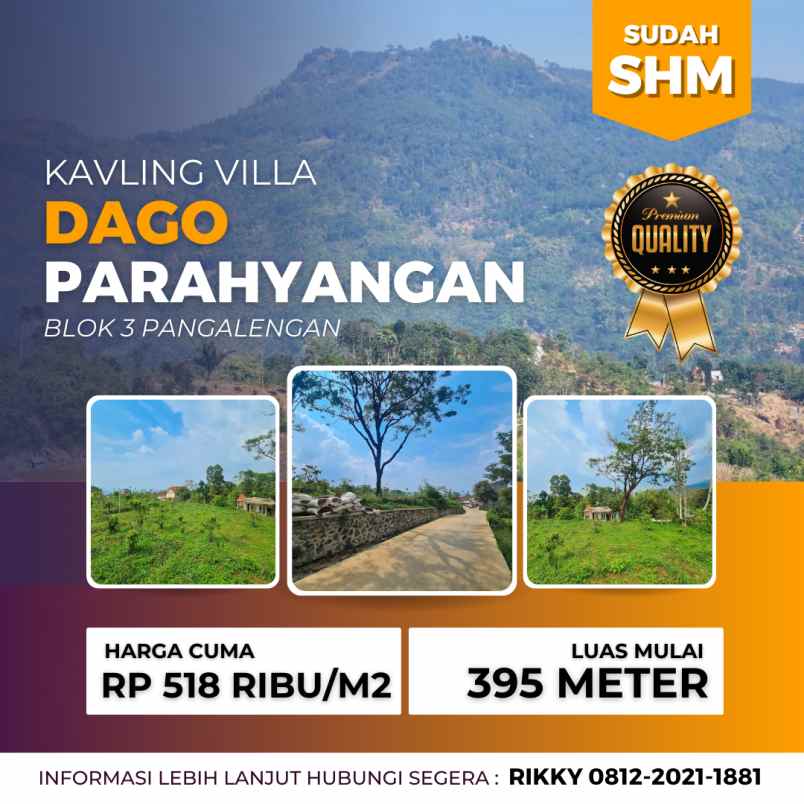 dijual tanah puntang pangalengan